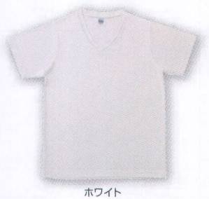 トライセイル クールパスTシャツ Vネック（ホワイト/100枚入）